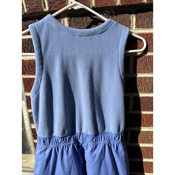 LLBean Kids Snowsuit Size 10 Lavender Fleece Pockets Winter Skiing Sledding - Picture 5 of 12